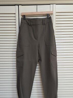 Express Olive Green Cargo Joggers - Women's